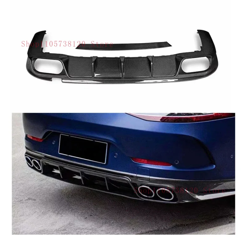 Factory Hot Selling Bt SellingNew Condition Prepreg Dry Carbon Fiber Bodykit Rear Diffuser Bumper Lip Spoiler Sp GT4 GT GTHig