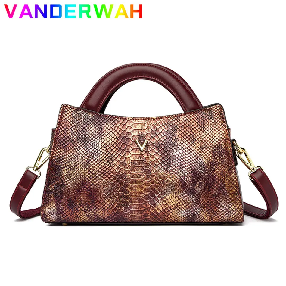 

High Quality Crocodile pattern Shoulder Bags Large Capacity Handbags and Purses women Messenger Bags Casual Fashion Handbag Sac