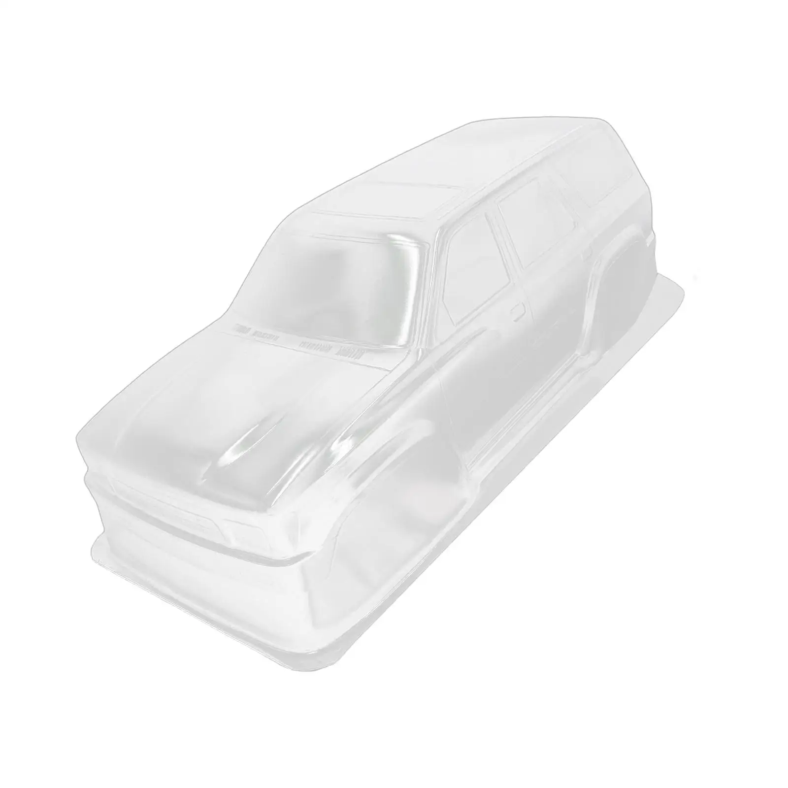 1:10 Scale RC Car Body Shell 313mm Wheelbase Finished Body Shell Clear Body for