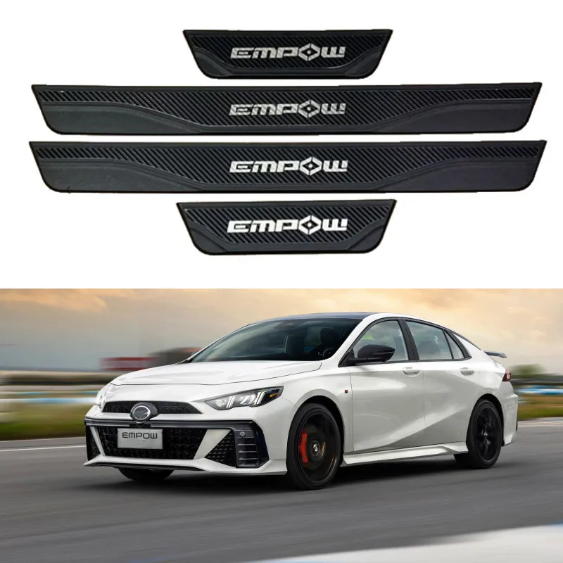 

Аксессуары для GAC Empow 2024 2025, накладка на порог автомобиля, накладка на педаль, защитная накладка на порог, нержавеющий пластик 2021 2022