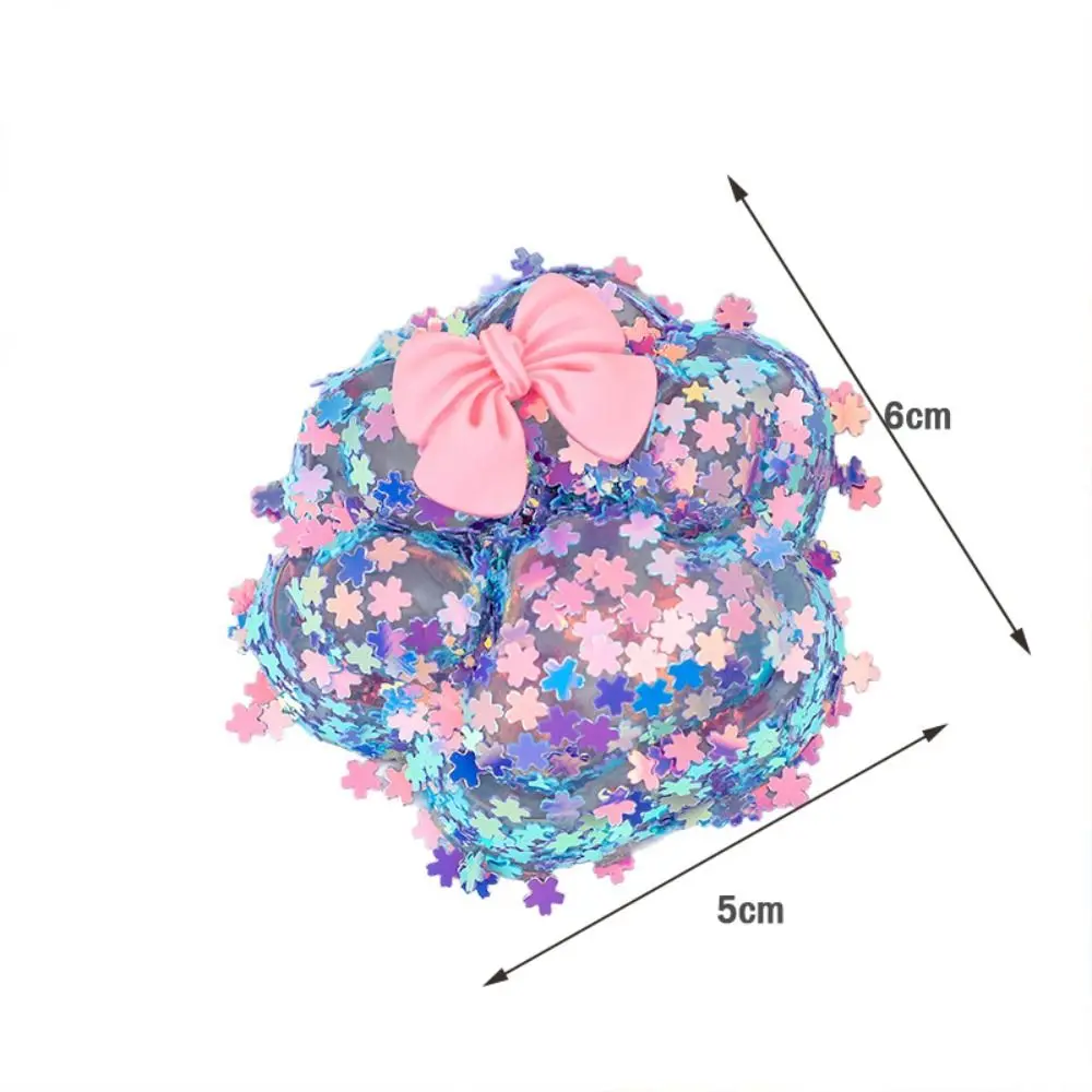 Kawaii Mini Cat Paw Squeeze Toy Slow Rebound Soft Stress Relief Toy TPR Colorful Decompression Toy Kids Gift