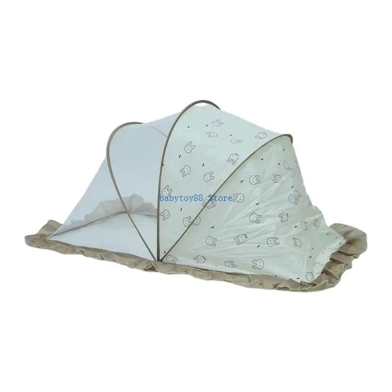 

Y4UD Crib Mosquitoes Guard Baby Bed Mosquitoes Barrier 360 Degree Coverage Multiple Pattern for enhances Airflows & Bugs
