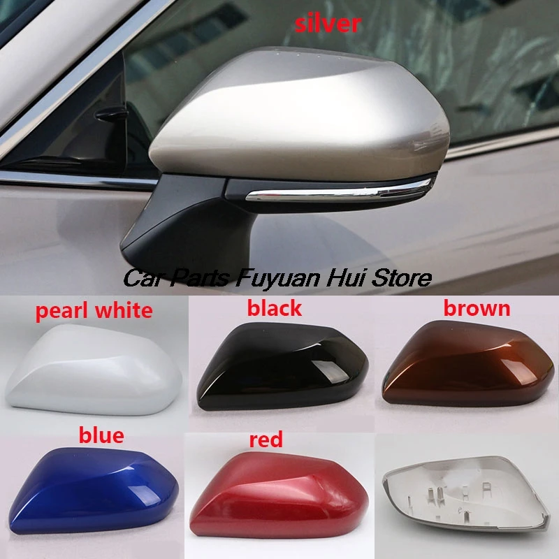 

For Toyota Camry 2018 2019 2020 2021 2022 2023 Auto Wing Door Side Mirror Cover Cap Outside Rear View Housing Case Shell