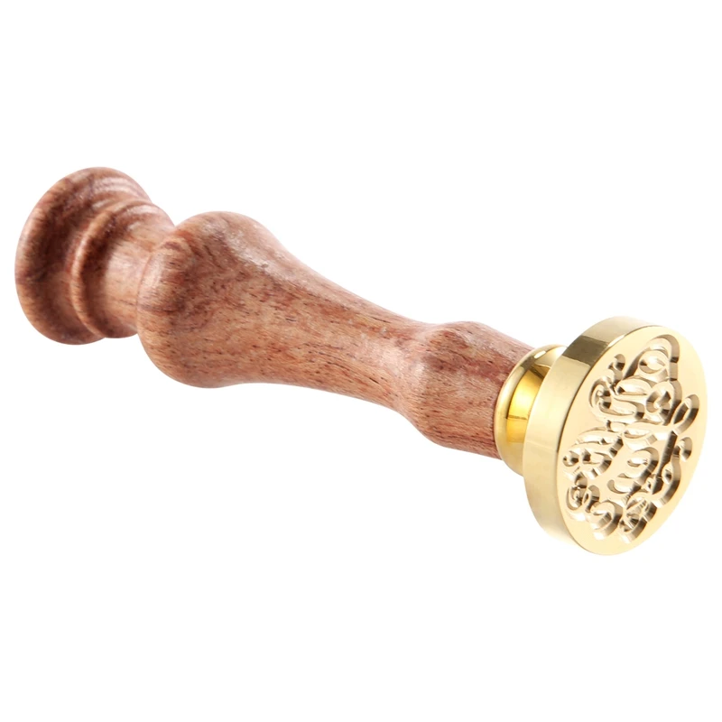 왁스 도장 스탬프, "사랑과 함께" 레트로 왁스 도장 스탬프, 청첩장, 추수감사절 및 기타 휴일