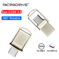 mini TYPE-C USB 3.0 OTG USB Flash Drive 64GB Business Gift Memory Stick Mini USB-C Pen Drive 32GB High Speed USB Stick 128GB Pen