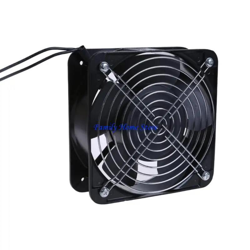 

P0UF AC220-240V 50/60Hz Metal Pipe Air Ventilator Ventilation Exhaust Fan 2500RPM Extractors Bathroom Toilet Duct Fan