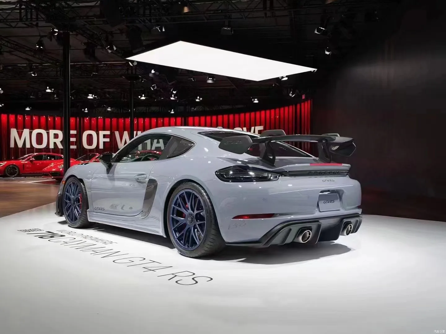 

suitable for suitable for Dry Carbon Fiber for Porsche 981 718 Upgrade GT4RS Rear Wing Body Kit