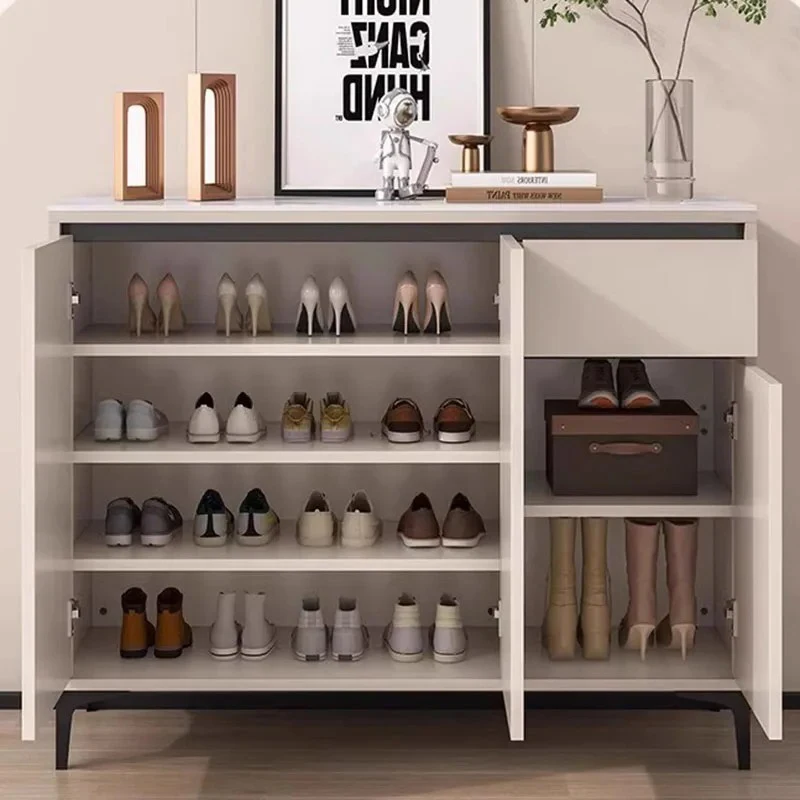 Room Decor Wall Shoe Rack Wood Drawer Cabinet Storage Vertical Cheap Shoe Rack Multifunction Cheap Archivadores Trendy Furniture