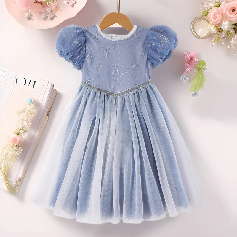 

Princess Dress Spring and Autumn Style Girls' Long Sleeve Cotton Dress Children's Formal Dress Dress