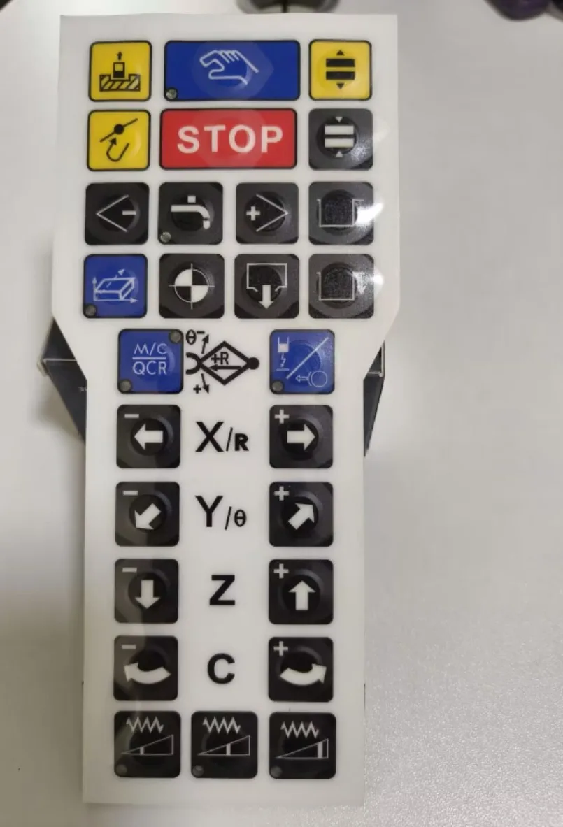 For Agie Charmilles 208518680 Hand Remote Controller Keyboard Plate for WEDM Wire Cut Machine Control Key Button Panel