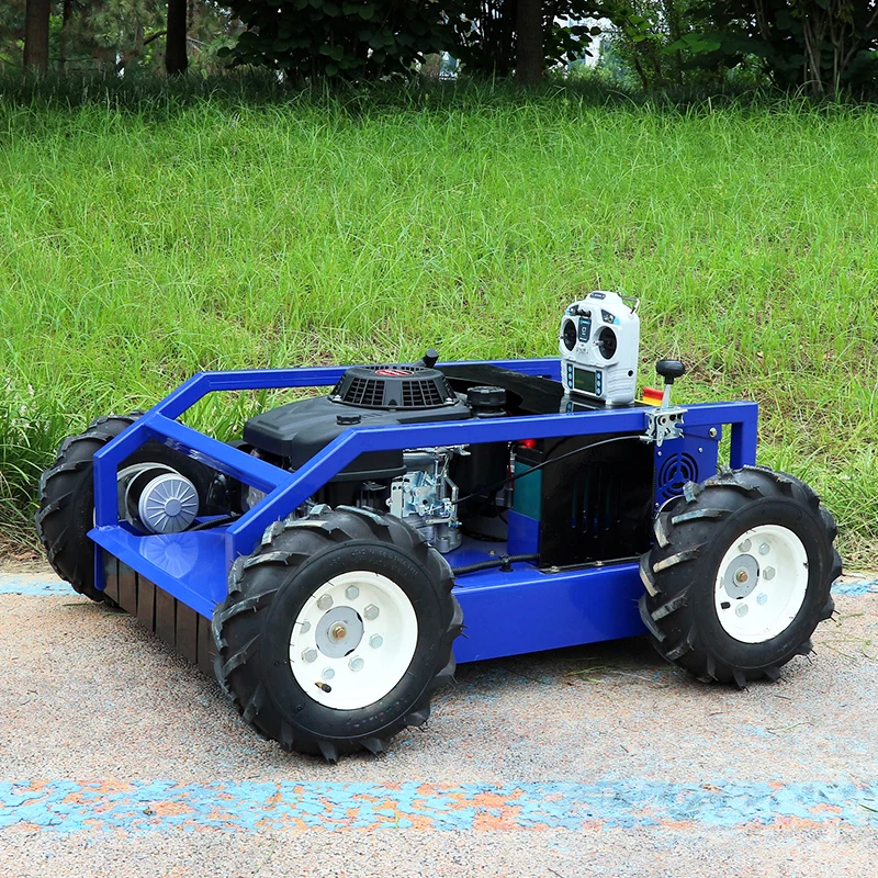 Customized Wheel Remote Control Lawn Mower With Simple Structure And Easy Operation For Sale. Welcome to purchase