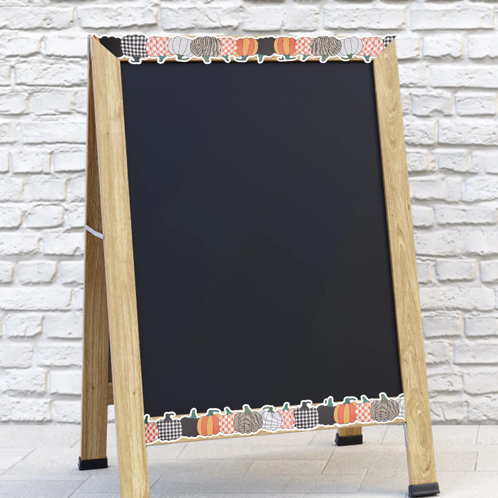 

Cartoon Pumpkin Border Waterproof Backing Adhesive Self Stick Paper 20m Roll Classroom Decor Blackboard Bulletin Walls