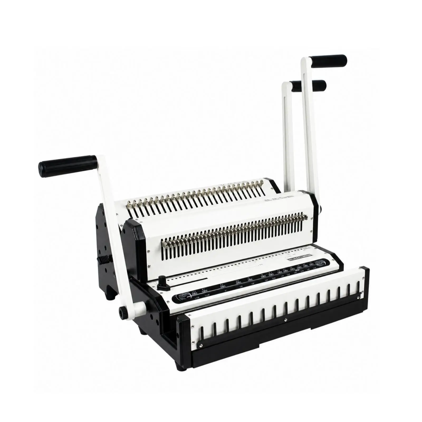 Compact Coil Binding Machine Metal and Plastic Manual Punch Binder for Notebooks Calendars Making