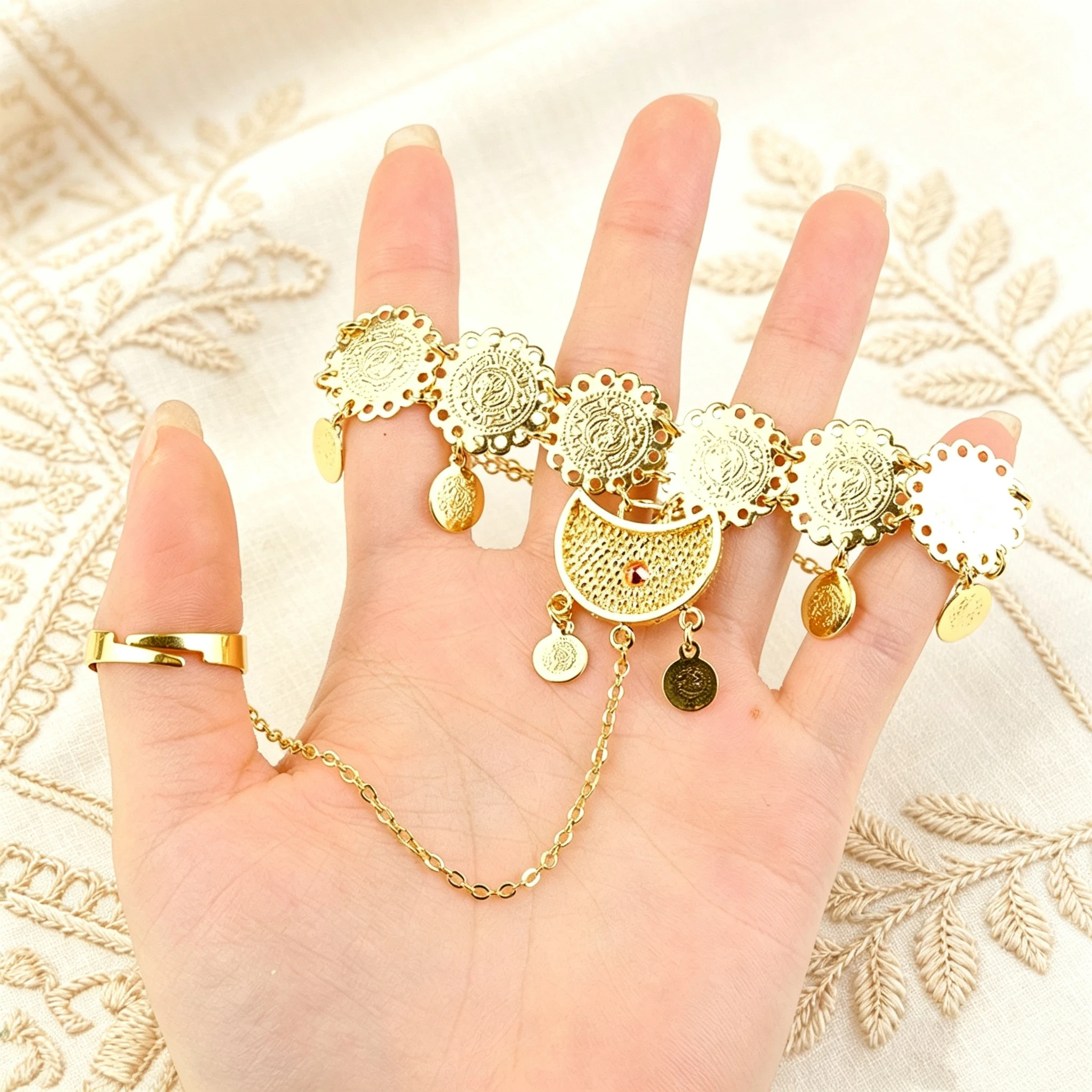 Ethnic Style Gold Plated Coin  - огляд і ціна Ethnic Fashion Co In