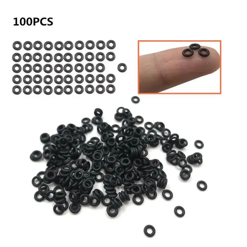 Rubber Rings For Darts 100PCS Rubber Anti-Slip O Rings Wear-Resistant Dart Rings With Installation Tool Portable Dart Supplies