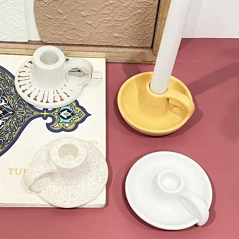 Ceramic Candle Holder for Home Decoration