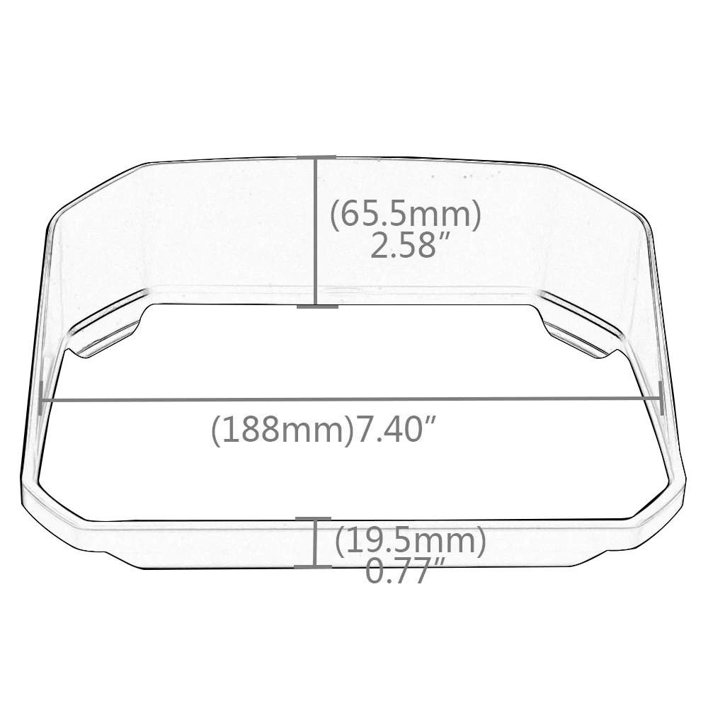 Cockpit Connectivity Display Glare Shield TFT Sun Visor Instrument Cover For BMW F750GS F850GS F900R F900XR C400X M1000R M1000RR