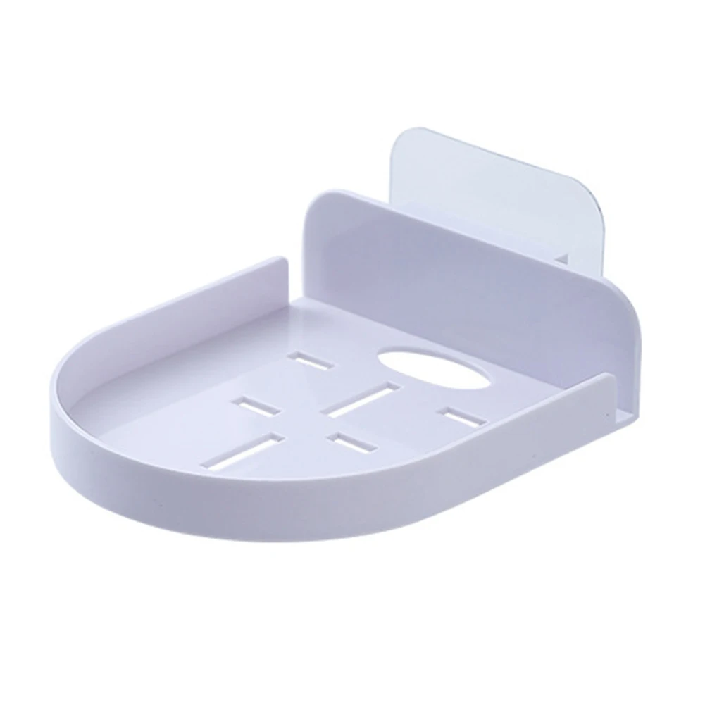 Speaker Stand Camera Stand Home Storage Bracket Accessories Wall-mounted White/transparent Color 1pc For Camera Shelf