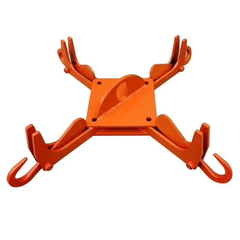 

Lifting hook decoupling cross crane, automatic detachment lifting hook