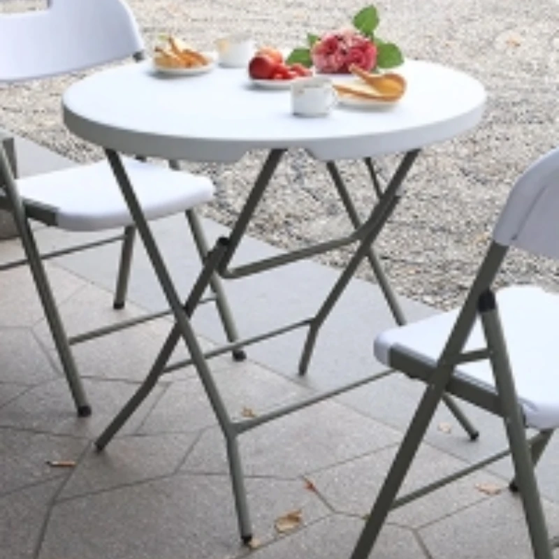 

Folding Dining Table for Home, Modern Minimalist Office Conference Table, Small Apartment Space-Saving Multi-Function Table