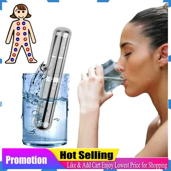 워터 스틱 고강도 pH 알칼리성 수소 체중 감량 천연 미네랄 다이어트 이온 음료 충분한 양의 신선하게 