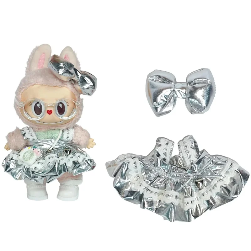 

LABUBU Doll'S Clothes Outfit Accessories for 15-17cm Labubu Idol V1 V2 Stylish Outfit Clothes Sports Leisure Suit Clothing Gift