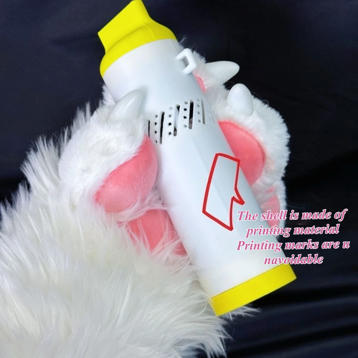 Fursuit Animal Fan Cute Compact and Convenient Handheld Hanging Neck for Heat Dissipation Electric Fan for Kig Kemono Accessorie