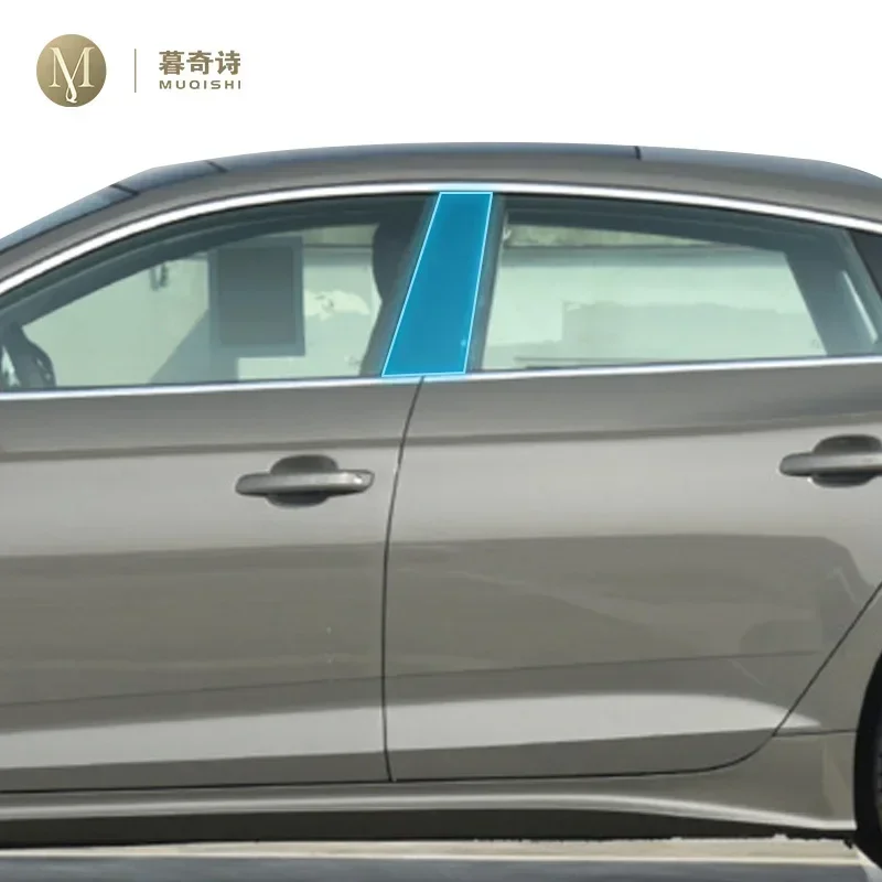 

Для Audi A5 8T3 2020-2023 Автомобильная внешняя прозрачная защитная пленка PPF для краски ТПУ против царапин BC пленка для оконной стойки ремонтная пленка