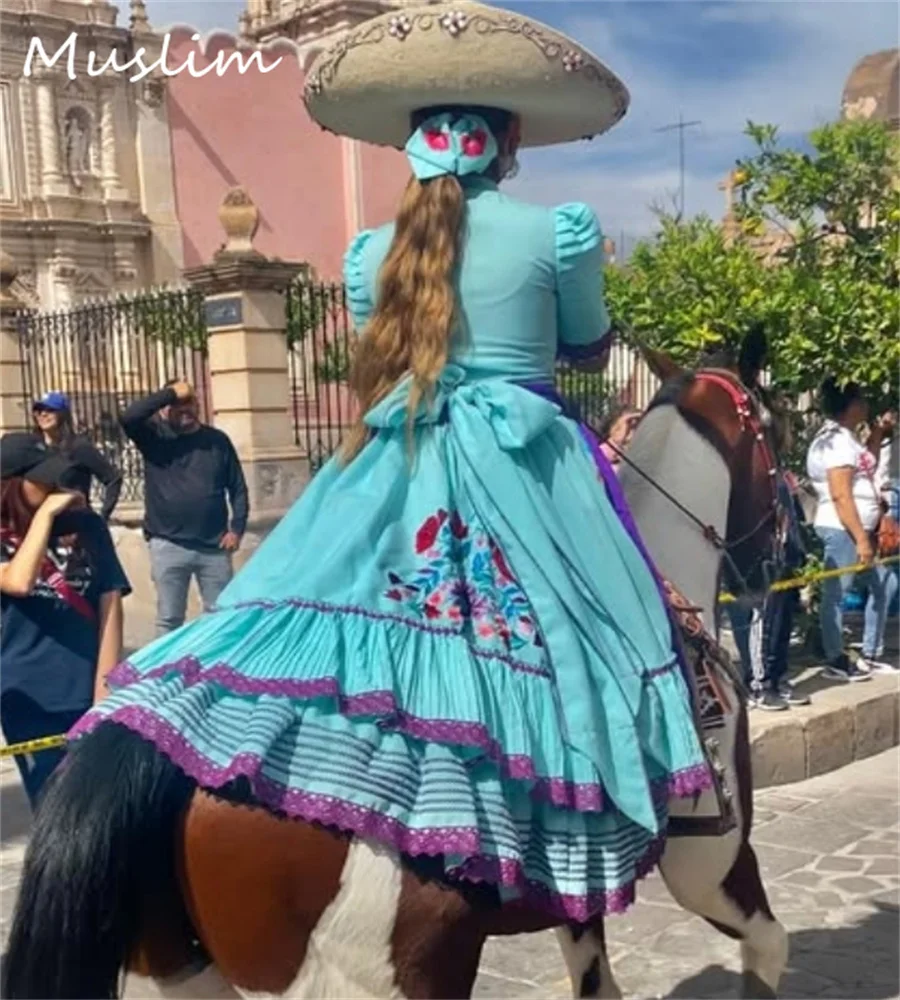 Mexican Blue Prom Dress: A Timeless Statement for Cultural Celebration and  Evening Elegance