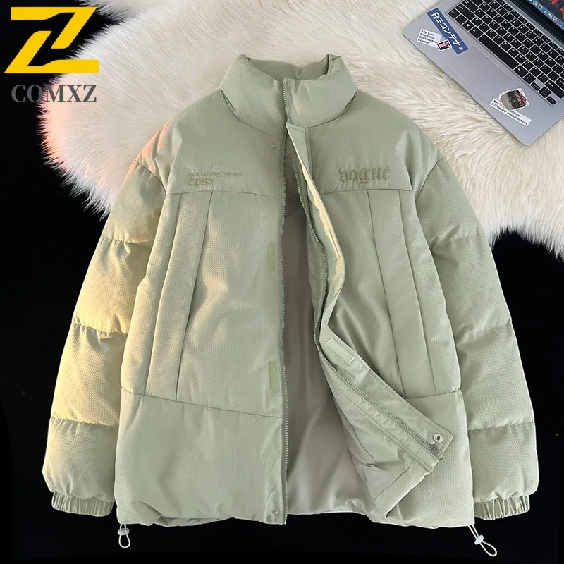 سترة COMXZ الفاخرة المملوءة في الهواء الطلق 2025 سترة رجالية مغامرة مقاومة للبرد سترة مريحة لركوب الدراجات سترة واقية جديدة للشتاء الخفيف #1