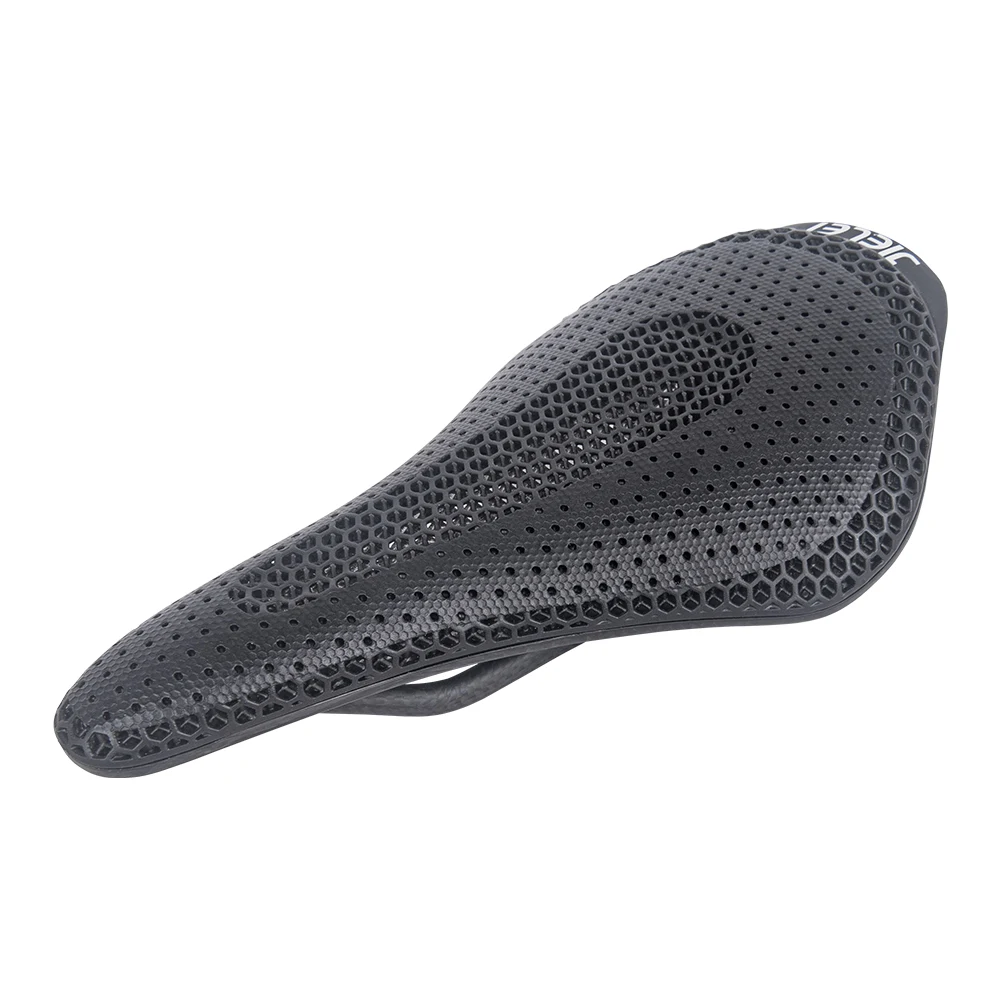 3D-Gedruckter Fahrradsattel 264*145mm 173,5g Ultraleichter Carbonfaser-Hohlsattel Komfortabel Atmungsaktiv für MTB Gravel Rennrad – Detail 8