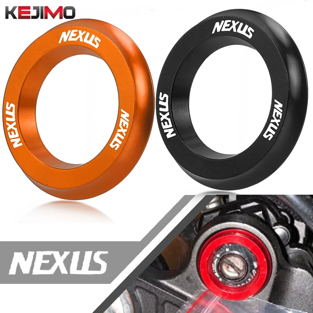 

For GILERA Nexus 250 300 500 nexus500 NEXUS250 NEXUS300 NEXUS Motorcycle Decorative RING lgnition Switch Cover Ring Accessories