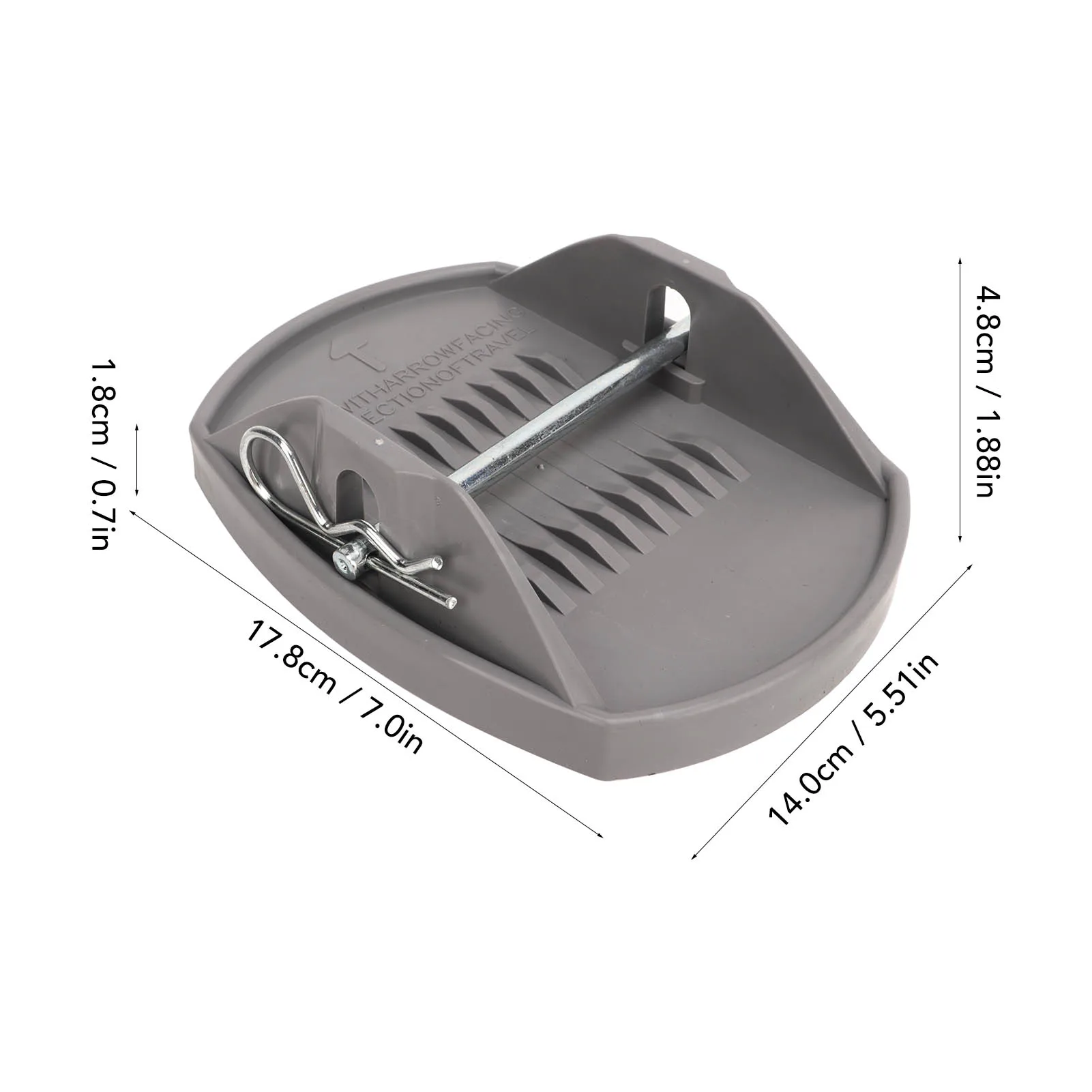 4Pcs Universal Caravan Jack Pads Leveller Wheel Foot Leg Support Jacking Lift Pad Support Stand Adapter for Trailers RV