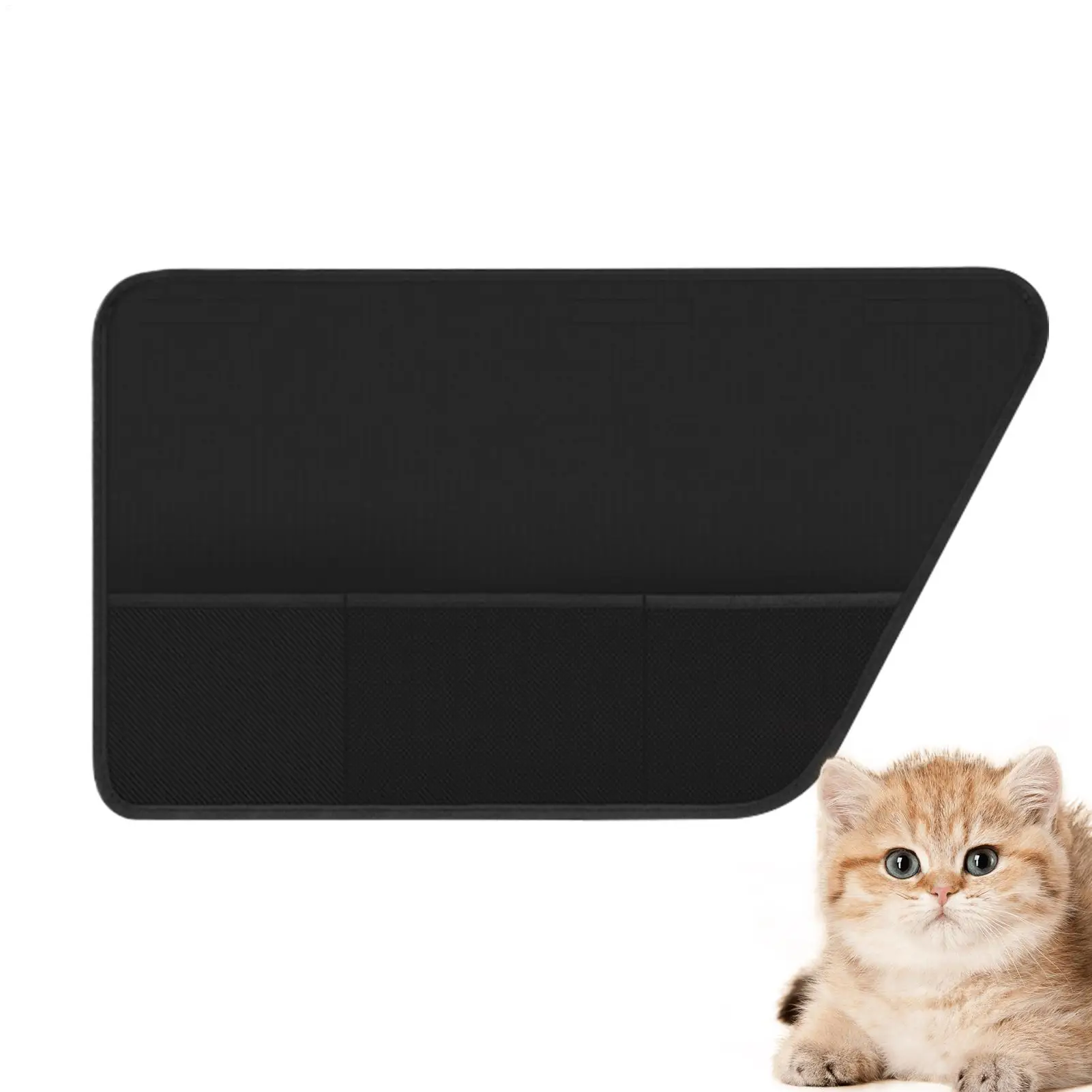 

Car Door Protector for Dogs Waterproof Car Door Protector From Dog Scratching Anti-Stain Shield with Mesh Pocket for Automotive