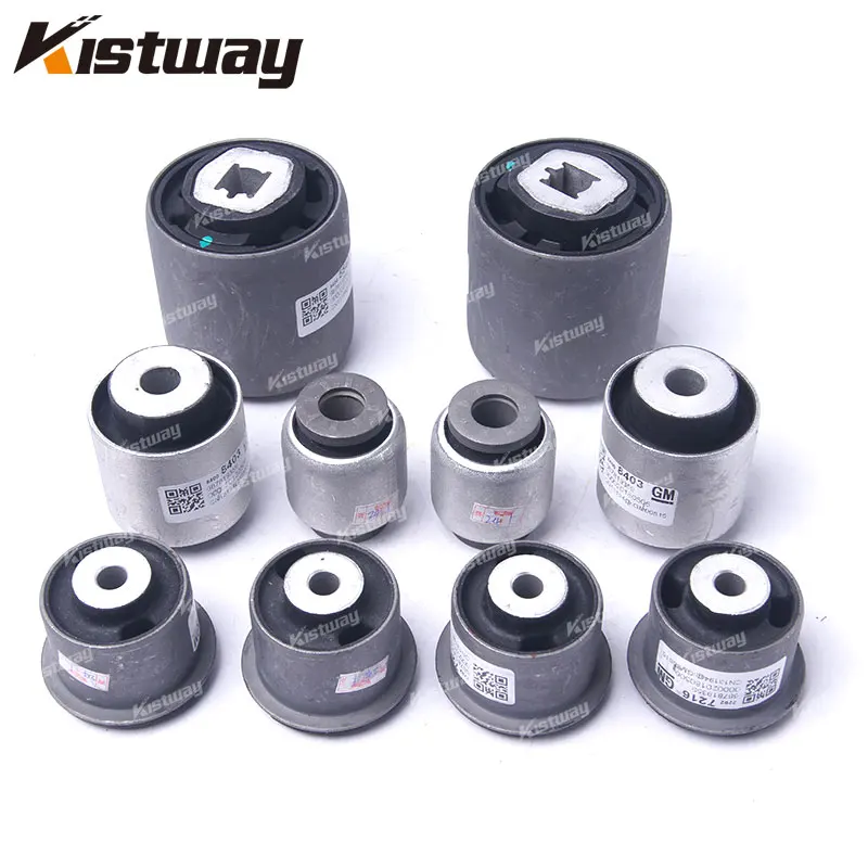 10PCS Good Quality Front Upper Lower Control Arm Bushing Kit For Cadillac CT6 2016- 22927215 22927216 84008403 84008404 84245540