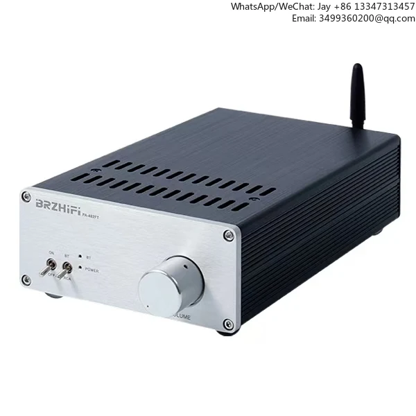 

PA-402FT HIFI Audiophile Power Amplifier BT Sanyo Thick Film Amplifier is perfect for audiophile setups