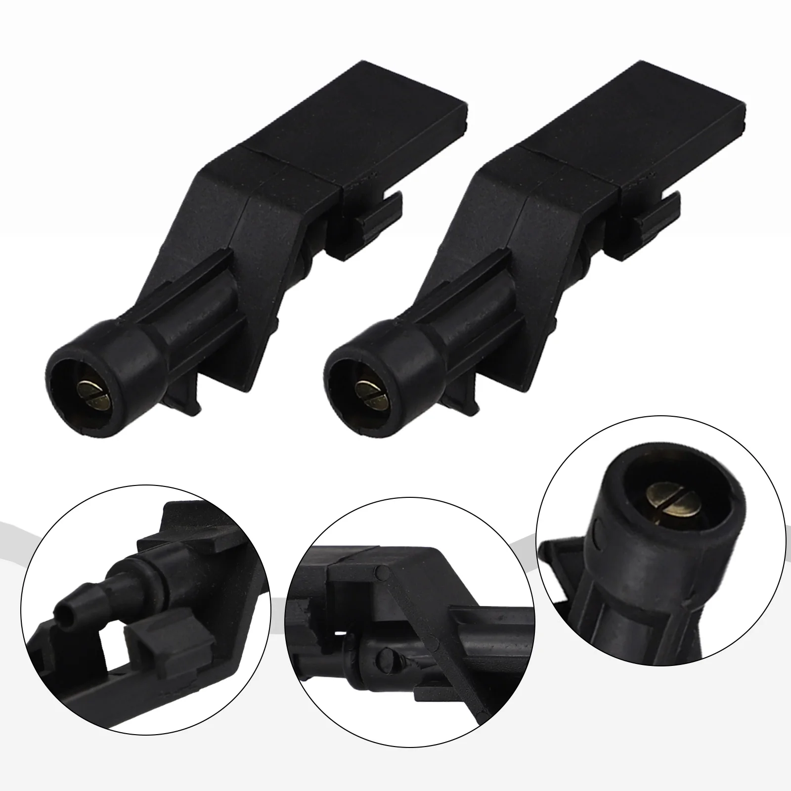 2X Front Windshield Washer Nozzle 76810TP6A01 Compatible with For Honda For HRV For CRV 2012 2021 Vehicle Part
