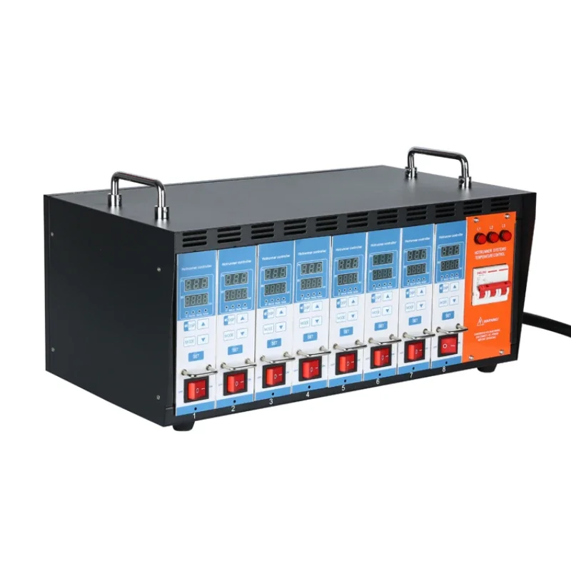 universal thermocouple J or K 8 zones hot runner temperature controller with manual control mode