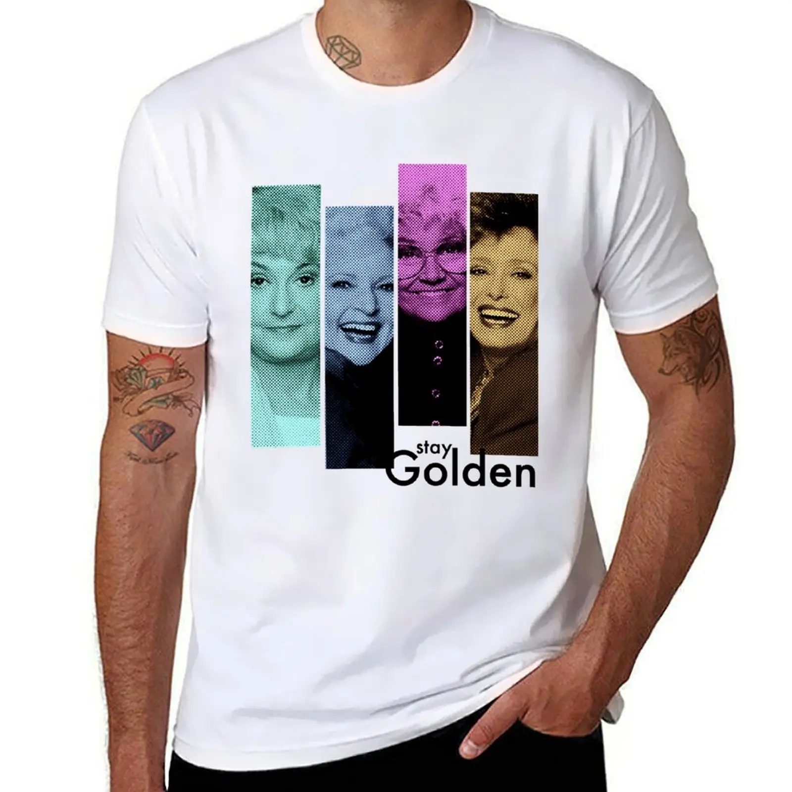 

Golden Girls club T-Shirt man tshirt t shirt man plain T-Shirt
