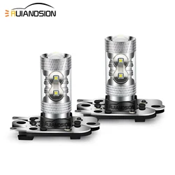 Ruiandsion 화이트 Canbus PH16W LED 역광 자동차 백업 램프 신호 전구 아우디 A7 S7 A8 S8 11-13 BMW E92/E93 3 시리즈 M3