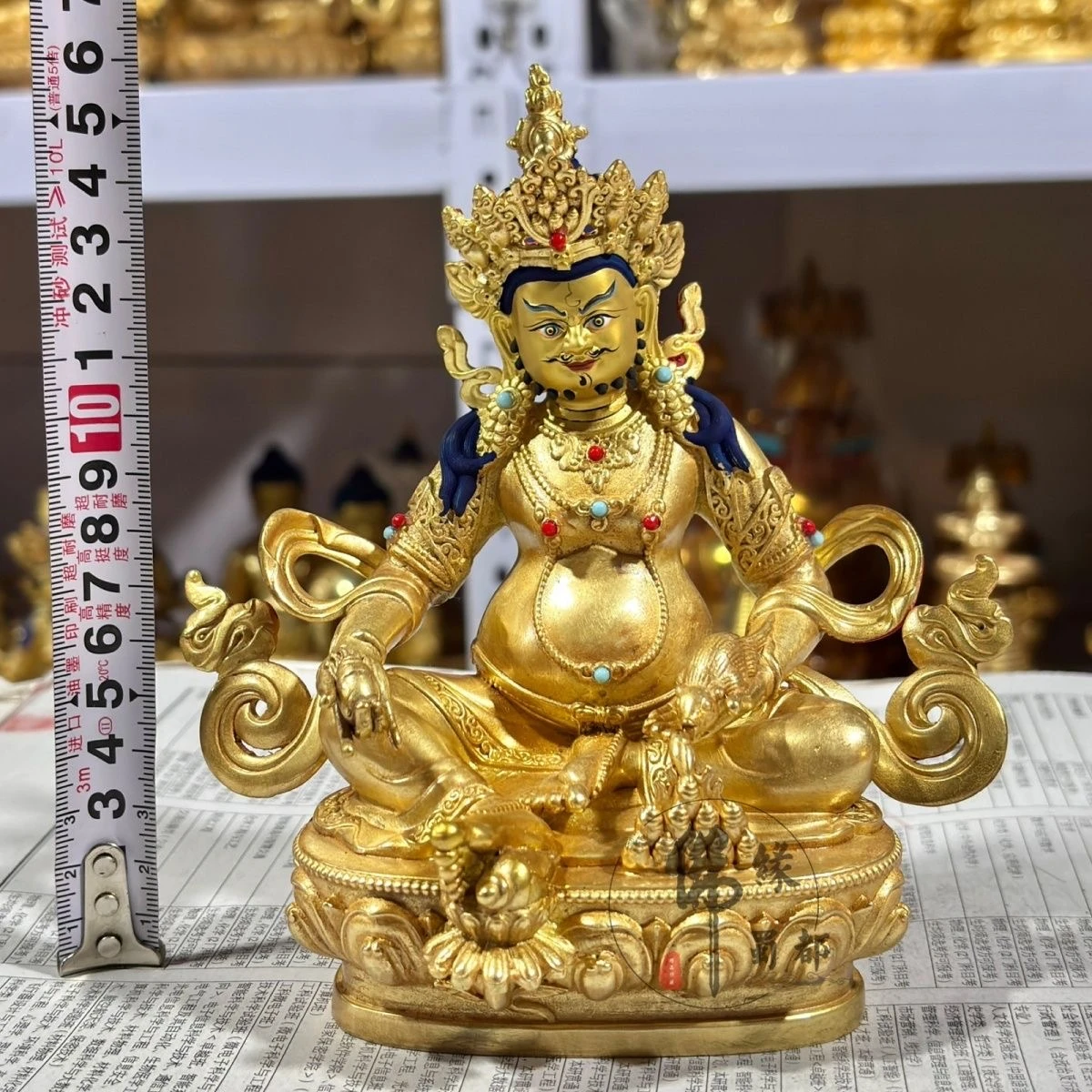Special offer Exquisite Buddha figure statue the buddha tara Bodhisattva Jambhala Padmasambhava buddhist altar family worship
