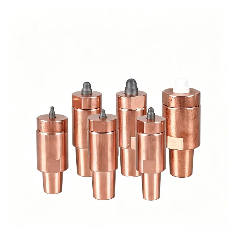 Spot Welder Nut Lower Electrode Projection Welding Chromium Zirconium Copper Electrode Cap Locating Pin Ceramic Locating Core M6
