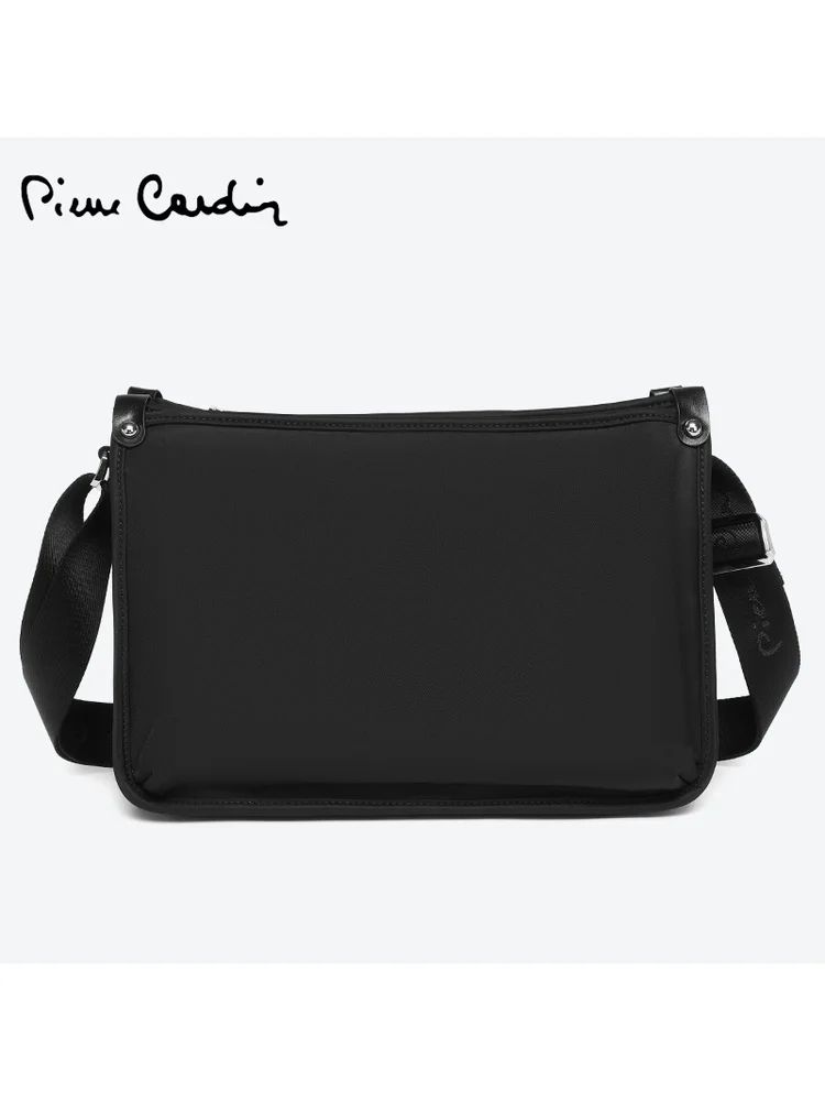 Mochila Multifuncional Casual de Negocios para Hombre Pierre Cardin, Bolso de Lona de Moda con Cierre de Cremallera, Tamaño M...