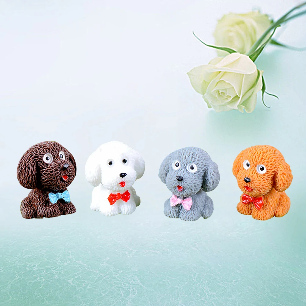 

4 Pcs Miniature Garden Decor Bonsai Resin Owl naments Cute Craft Landscape Miniatures Premium Material Moss Succulent Decoration