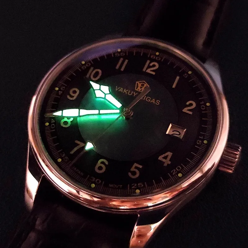 Men\'s Mechanical Watch Mother-of-pearl Dial Waterproof Stainless Steel for Seiko NH35 Relogio Masculino Dropshipping
