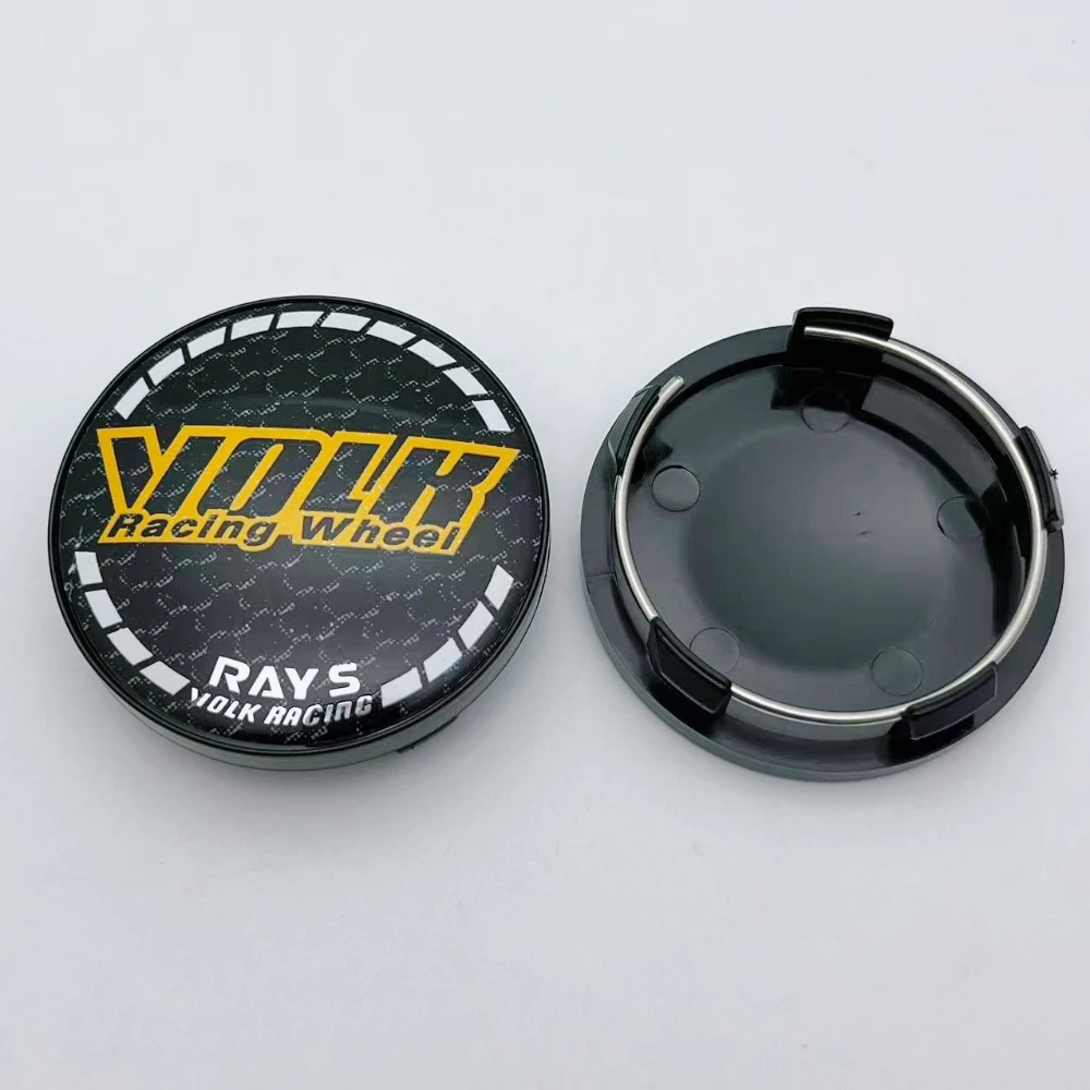 4x 58mm Volks Nabendeckel Radkappen Rays