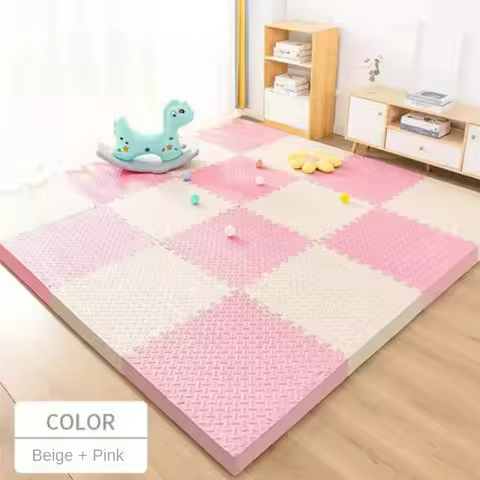 High-Density EVA Foam Play Mat – 30x30cm Waterproof, Non-Slip, Thickened Floor Tiles for Kids, Gym & Home Use