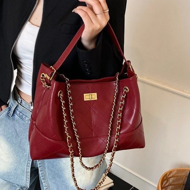 

Элегантная женская сумка, кожаная сумка на плечо, роскошная брендовая известная дизайнерская сумка через плечо, популярная классическая функциональная сумка-тоут