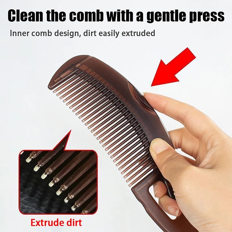 Anti Dandruff Massage Comb Anti Static Anti Tangling Hair Brush Press Anti-dandruff Oil Massage Cleansing Comb Styling Tools