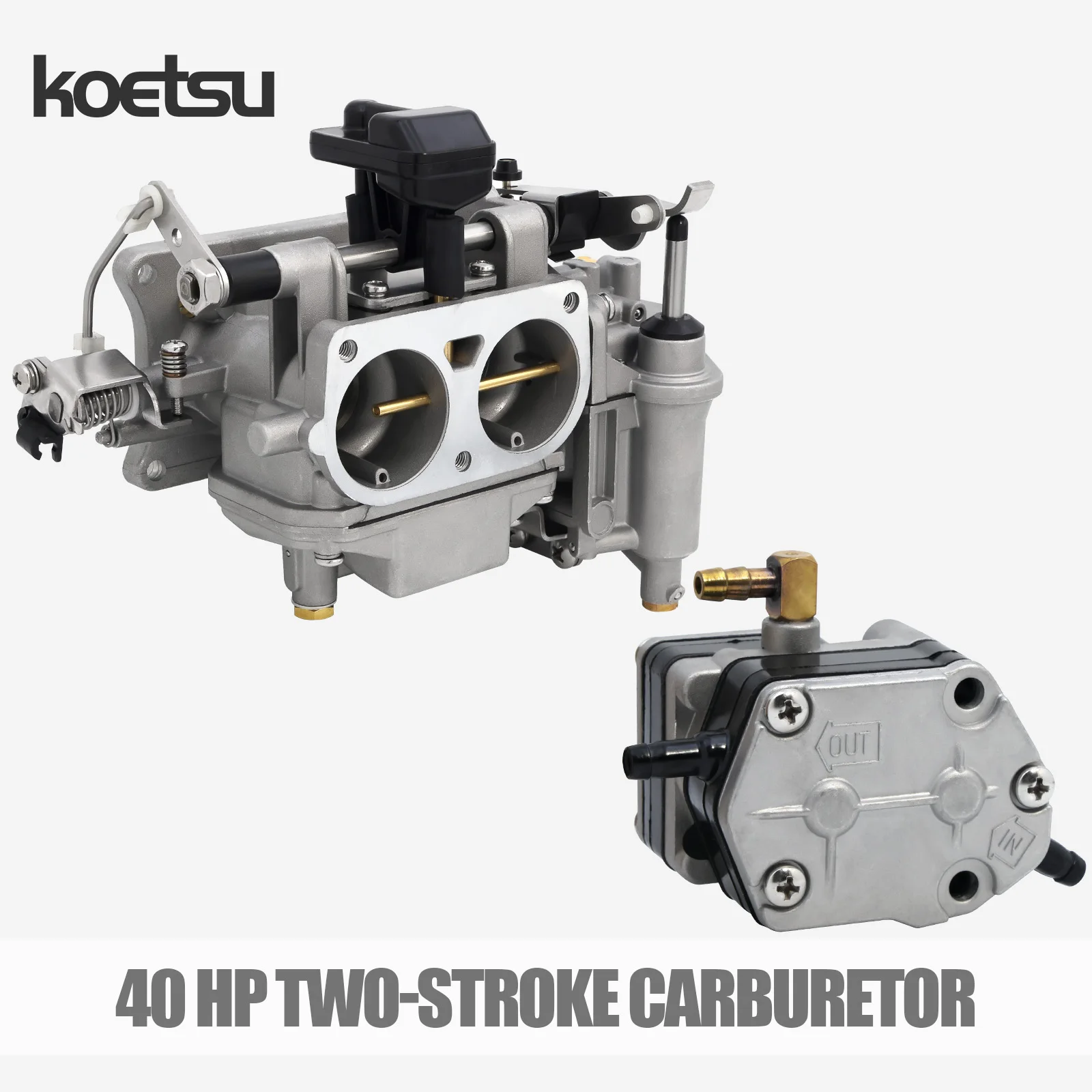 

Многофункциональный топливный насос для карбюратора KOETSU — совместим с подвесными моторами Yamaha (6F5-24440-06, 6F5-14301-42)